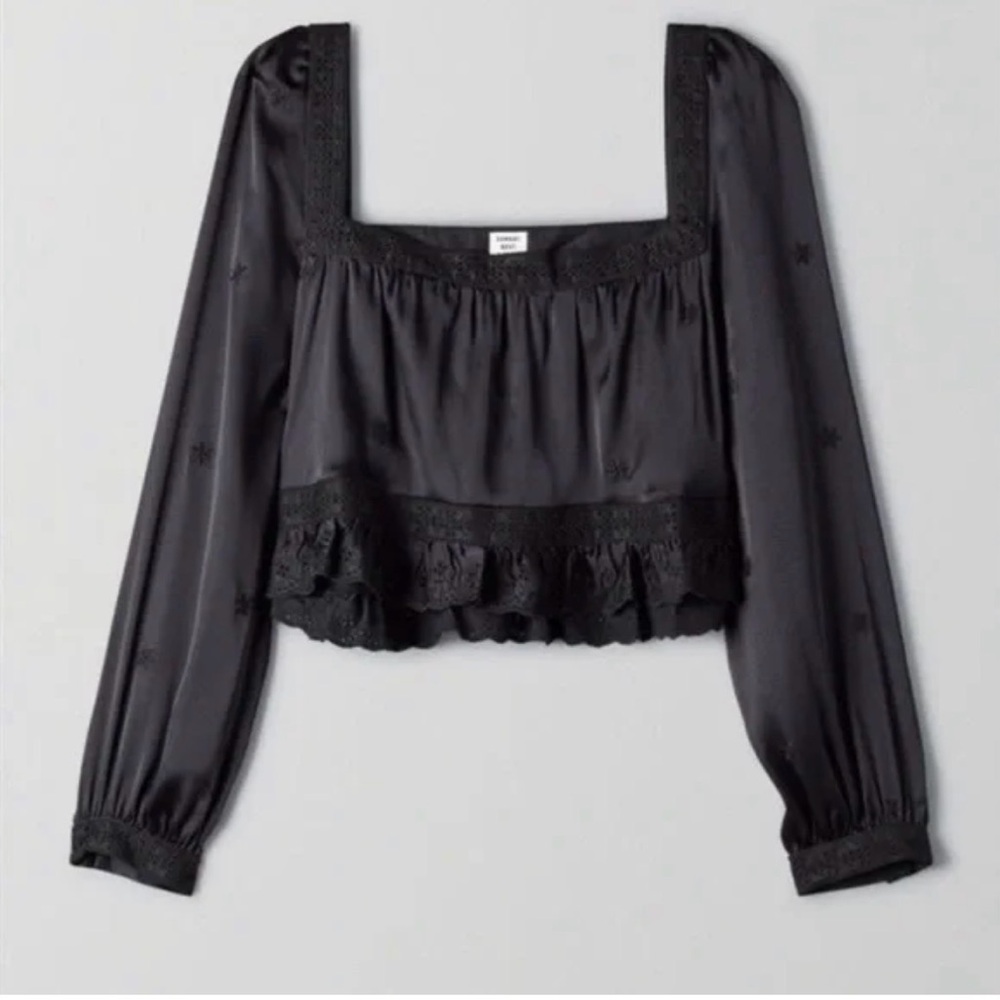 Sunday Best Black Blouse